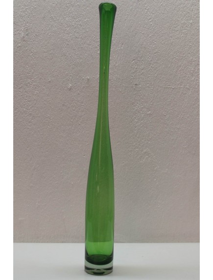 Florero Flauta Verde